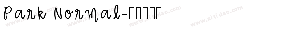 Park Normal字体转换